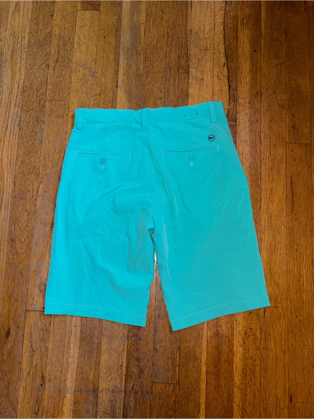 Vineyard Vines Boys Teal Performance Shorts Size 16